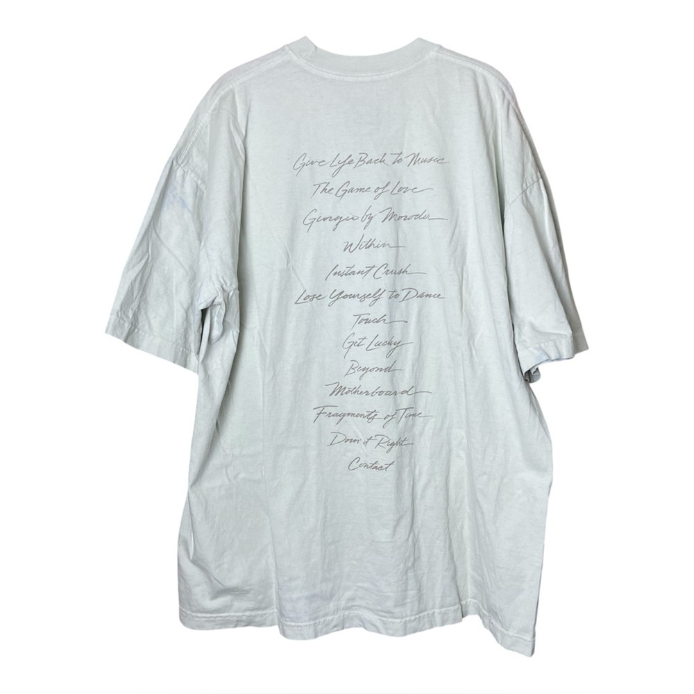 Daft Punk Random Access Memories Official Tshirt XL Rare - Picture 2 of 5